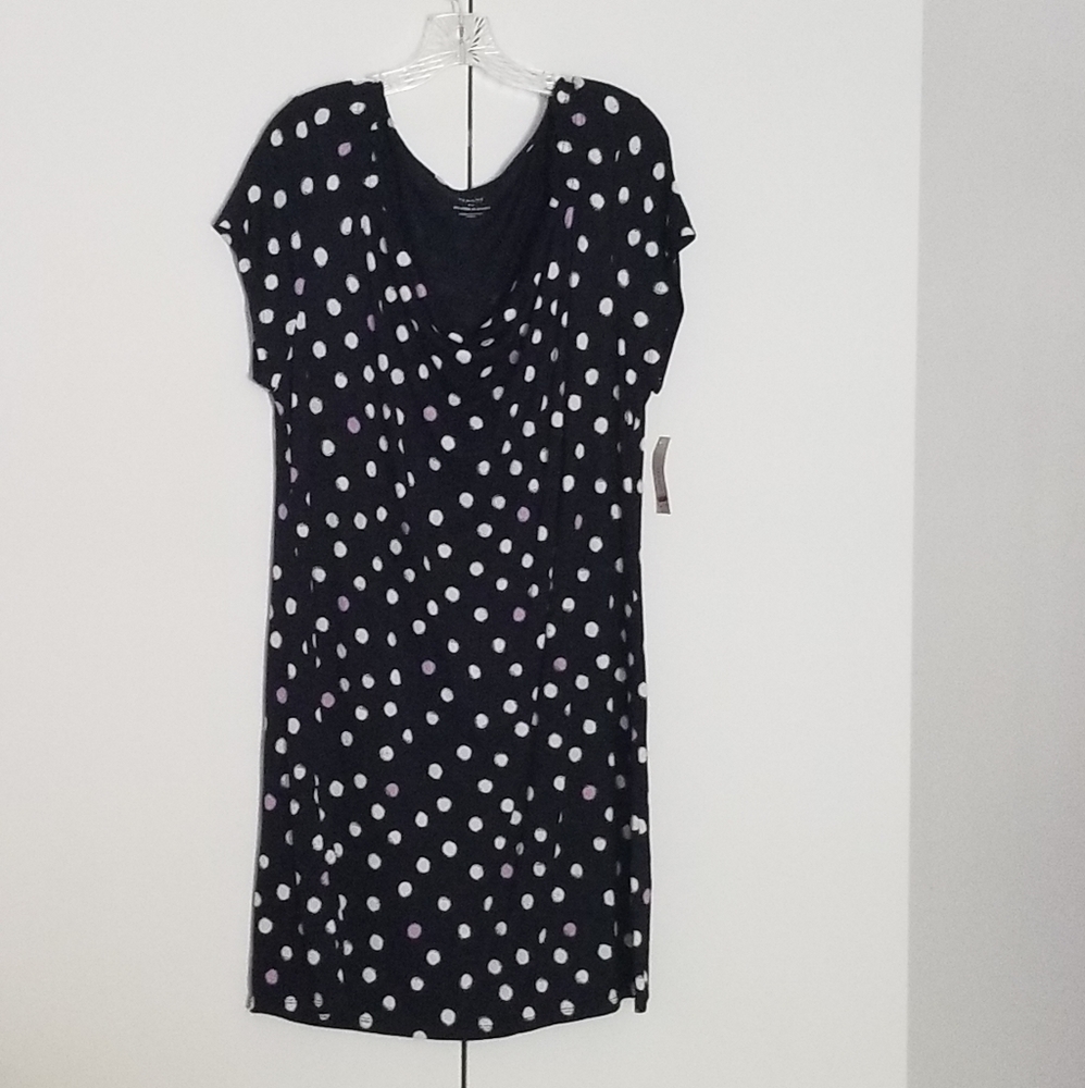 Little Black Dress W/Polka dots, XXL NWT